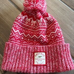 Arsenal‎ Football Red Knit Beanie
